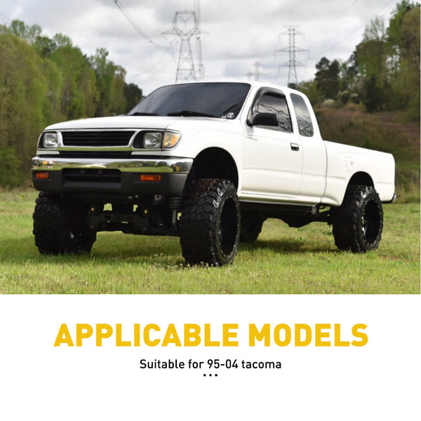 AC Climate Control Switch Knob Button Set, Compatible with 95-04/05-11/05-15 Tacoma Models-Air Conditioner Replacement Switch