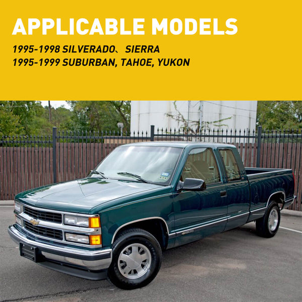 AC Heater Climate Control Switch Knob for 95-98 Silverado and Sierra 1500/2500/3500, 95-99 Suburban/Tahoe/Yukon