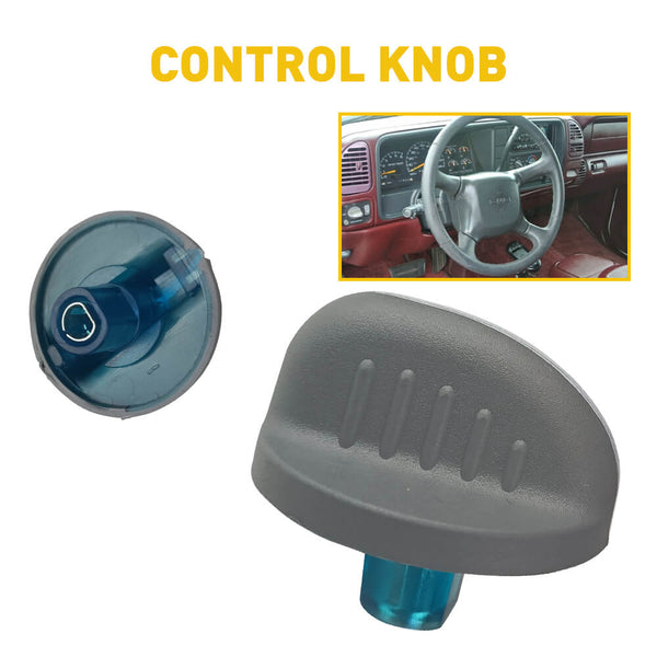 AC Heater Climate Control Switch Knob for 95-98 Silverado and Sierra 1500/2500/3500, 95-99 Suburban/Tahoe/Yukon