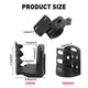 Adjustable Motorcycle Cup Holder 360 Degrees Rotation for Outer Diameter of Motorcycle Handlebar 17-32mm