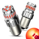 AUXITO 1156 Red LED Bulb for Brake Light Bulbs, 300% Brighter BA15S 7506 1003 1141 P21W Brilliant Red