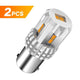 AUXITO 1157/BAY15D Car LED Turn Signal Indicator Side Marker Light Bulb