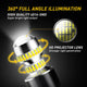 AUXITO 2600 Lumens 7440 7443 LED Bulbs T20 7441 7444 LED Light Bulb for Backup Reverse Light