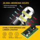 AUXITO 2600 Lumens 7440 7443 LED Bulbs T20 7441 7444 LED Light Bulb for Backup Reverse Light