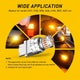 AUXITO 3156 3157 LED Bulb Amber 3056 3047 BAY15D LED Bulbs for Turn Signal Lights