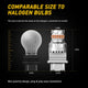 AUXITO 3156 3157 LED Bulb Amber 3056 3047 BAY15D LED Bulbs for Turn Signal Lights