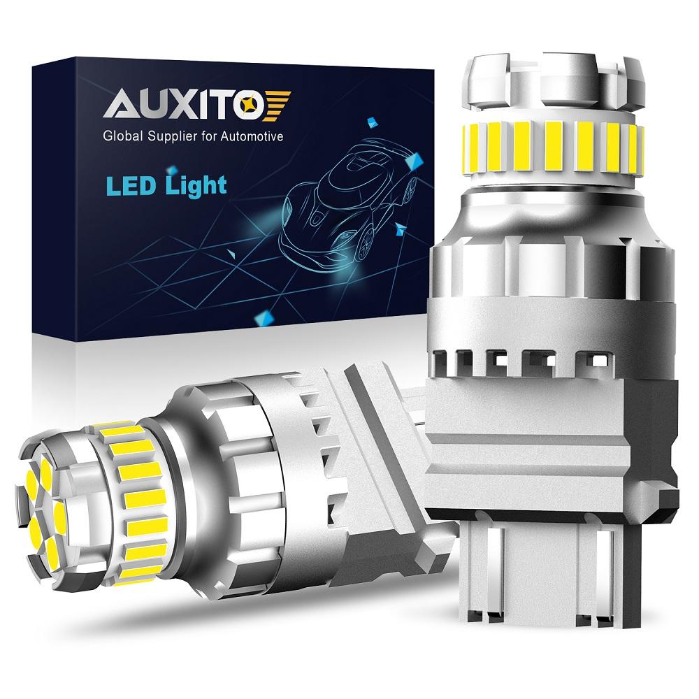 AUXITO 3157 3156 LED Reverse Backup Light Bulbs White 6000K Canbus Error Free 2x AUXITO 3157 3156 LED Reverse Backup Light Bulbs White 6000K Canbus Error Free 2x