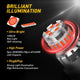 AUXITO 3157/3156 LED Red Brake Tail Light Bulbs