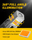 AUXITO 3157 Anti Hyper Flash Amber LED Turn Signal Light Error Free