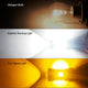AUXITO 3157 White and Amber Dual Color Switchback, 4157 LED Bulbs with Projector for Turn Signal Lights