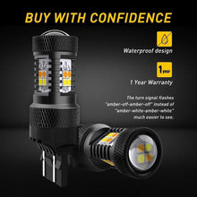3157 LED Bulb Switchback Extremely Bright 3030 Chipsets 3157 3155