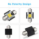 AUXITO 31MM DE3175 DE3021 Canbus Error Free Festoon LED Bulbs, Extremely Bright 400 Lumens 1.25''
