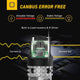 AUXITO 7440 LED Bulbs Amber Yellow 2800LM, for Turn Signal Lights with Build-in Load Resistor