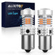AUXITO 7507 LED Bulbs 2800LM for Turn Signal Lights PY21W BAU15S with Build-in Load Resistor CANBUS Error Free