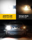 AUXITO 912 921 Error Free T15 LED Backup Light Bulbs, High Power 2835 15-SMD Chipsets
