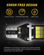 AUXITO 912 921 Error Free T15 LED Backup Light Bulbs, High Power 2835 15-SMD Chipsets
