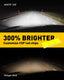AUXITO Fanless 9005/HB3 LED High&Low Beam Forward Lighting, and also for Fanless H10/9145/9140 LED Fog Light Bulbs