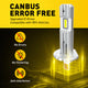 AUXITO H1 LED Bulb 50W 10000LM 6500K Cool White with Cooling Fan