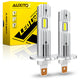 AUXITO H1 LED Bulb 50W 10000LM 6500K Cool White with Cooling Fan