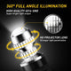 AUXITO LED Tail Light Bulb 3157 3156 3056 3057 3047 4057 4157 LED Bulbs for Stop Brake Tail Light, Brilliant Red