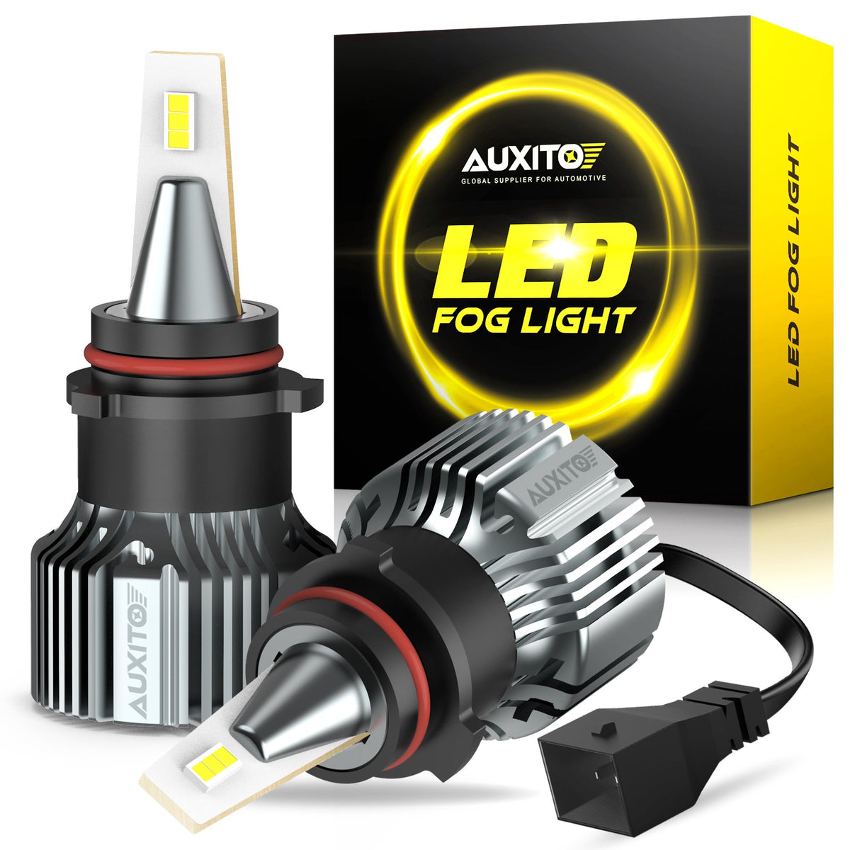 AUXITO I9 Series PSX26W LED Fog Light Bulb, 6000LM 30W, Super Bright P