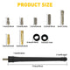 Black Universal Antenna Toppers Waterproof PVC Rubber Retrofit Antenna for Vehicles