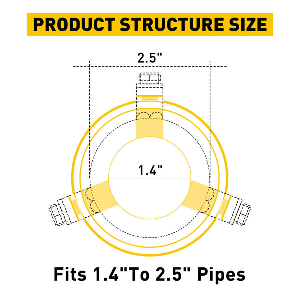 Car Rear Muffler Tip Exhaust Pipe Stainless Steel Round Accessories Bend Pipe