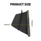 Carbon Fiber ABS Motorcycle Winglets Aerodynamic Winglet Dynamic Spoiler Wings Universal Modification Accessory