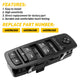 Driver Side Master Power Window Switch Compatible for 09-12 Dodge Ram 1500/2500/3500 & 07-11 Nitro, 09-10 Journey, 08-12 Jeep Liberty