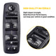 Driver Side Master Power Window Switch Compatible for 09-12 Dodge Ram 1500/2500/3500 & 07-11 Nitro, 09-10 Journey, 08-12 Jeep Liberty