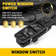 Driver Side Master Power Window Switch Compatible for 09-12 Dodge Ram 1500/2500/3500 & 07-11 Nitro, 09-10 Journey, 08-12 Jeep Liberty