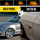 Dynamic Amber LED Side Marker Turn Signal Lights For BMW 1/3/5 Series, Pack of 2