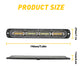 Emergency LED Strobe Lights, 18 Flash Modes 24LED Flashing Strobe Light Bar Amber White For Car Truck Van Construction Off Road Vehicle Trailer