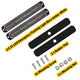 Emergency LED Strobe Lights, 18 Flash Modes 24LED Flashing Strobe Light Bar Amber White For Car Truck Van Construction Off Road Vehicle Trailer