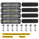 Emergency LED Strobe Lights, 18 Flash Modes Flashing Strobe Light Bar Amber White For Car Truck Van Construction Off Road Vehicle Trailer