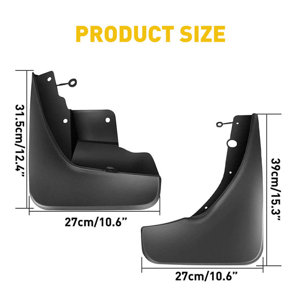 Fit for 11-20 Jeep Grand Cherokee Mud Flaps for Front or Rear Auto Accessories