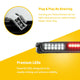 Fit For 1997-2003 Ford F150 LED Third Brake Light Cargo Light 3rd Brake Light High Mount Stop Light (Black Housing Smoke Lens)