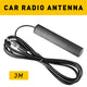 Fit For Universal Car Radio Antenna Patch Aerial Hidden Windshield Antenna 3m