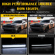 For 15-22 Challenger Front Bumper LED Side Marker Light, Smoke