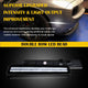 For 15-22 Challenger Front Bumper LED Side Marker Light, Smoke