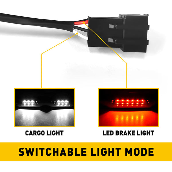 For 1994-2001 Dodge Ram 1500 2500 3500 LED 3rd Brake Lamp Third Stop For 1994-2001 Dodge Ram 1500 2500 3500 LED 3rd Brake Lamp Third Stop