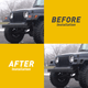 For 1997-2006 Jeep Wrangler TJ Front Bumper Turn Signal / Side Marker Light Housing Kit