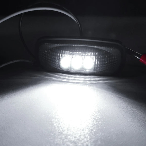 For 2003-2018 Dodge RAM 2500 3500 Red & Yellow Fender LED Side Marker Lights