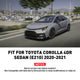 For 2020-2021 Toyota Corolla Mud Flaps 4pcs Fits 4door Sedan (Not Fit Trek Hybrid)