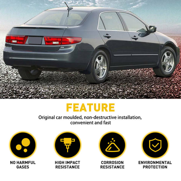 For Honda Accord Mud Flaps Fits 03-07 Accord Sedan 4-Door (4pcs)