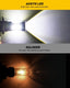 H10 LED Fog Light Bulbs, 3600 Lumens, 9140/9145 led bulbs Max 80W 6500K Xenon White
