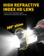 H10 LED Fog Light Bulbs, 3600 Lumens, 9140/9145 led bulbs Max 80W 6500K Xenon White