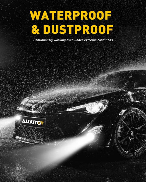 H10 LED Fog Light Bulbs, 3600 Lumens, 9140/9145 led bulbs Max 80W 6500K Xenon White