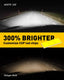 H11 H8 H9 Fanless Plug and Play for High Low Beam/Fog lights, 6500K White Pack of 2