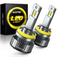 H11 H8 H9 LED Headlight Bulbs, 120W 24000 Lumens Per Set, 700% Brighter, 6500K Cool White